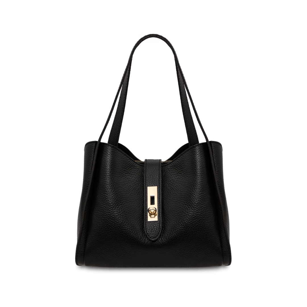 Tuscany Leather Soave Handväska #Färg_Svart
