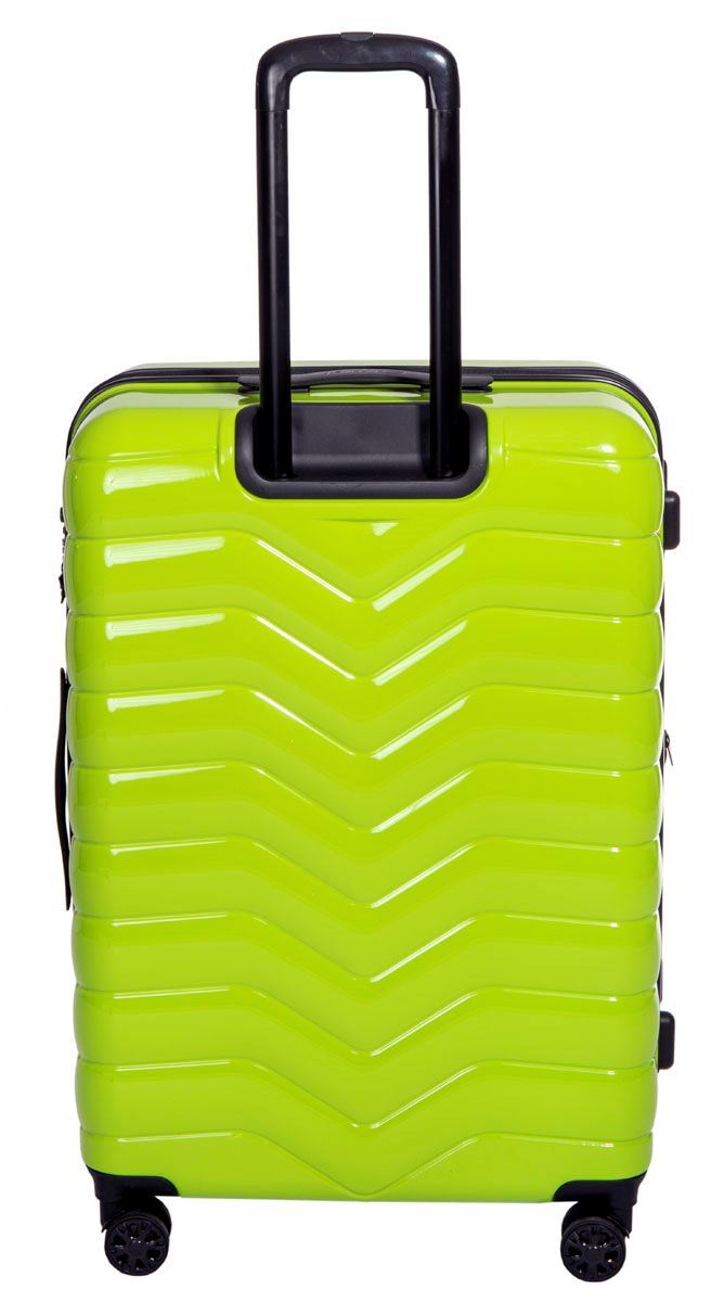 Cavalet SMYGEHUK Stor resväska - 75 cm - 4 Dubbelhjul - Ljusgrön - L