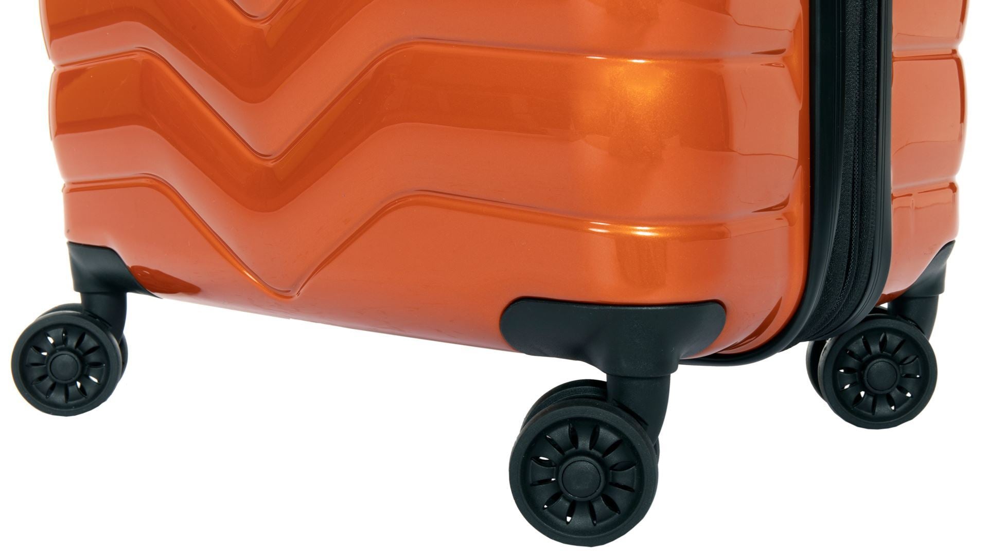 Cavalet SMYGEHUK Resväska - 66 cm - 4 Dubbelhjul - Orange - M