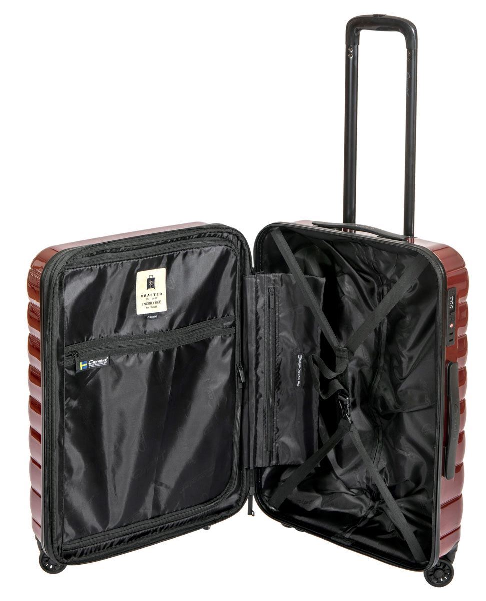 Cavalet SMYGEHUK Resväska - 66 cm - 4 Dubbelhjul - Burgundy - M