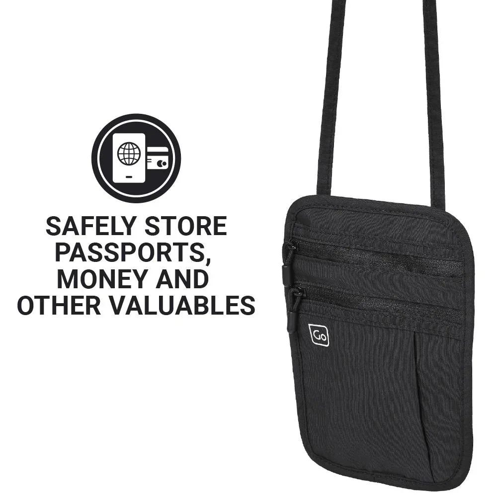 Classic Passport Pouch #färg_Svart