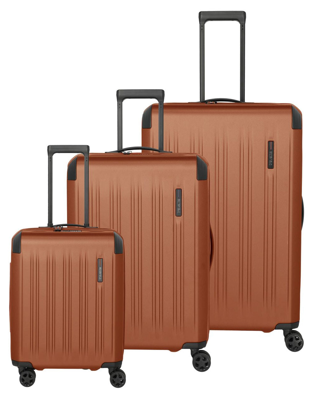 Dynamiic Set Expandable Resväskset #Färg_Koppar