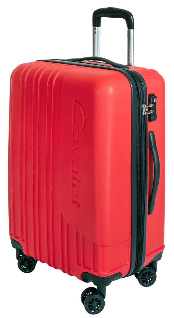 Cavalet MALIBU - Mellanstor resväska - 65 cm - 4 Hjul - Röd - M
