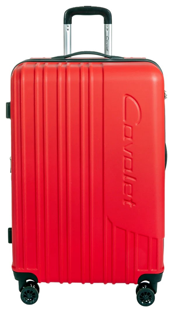 Cavalet MALIBU - Stor resväska - 73 cm - 4 Hjul - Röd - L