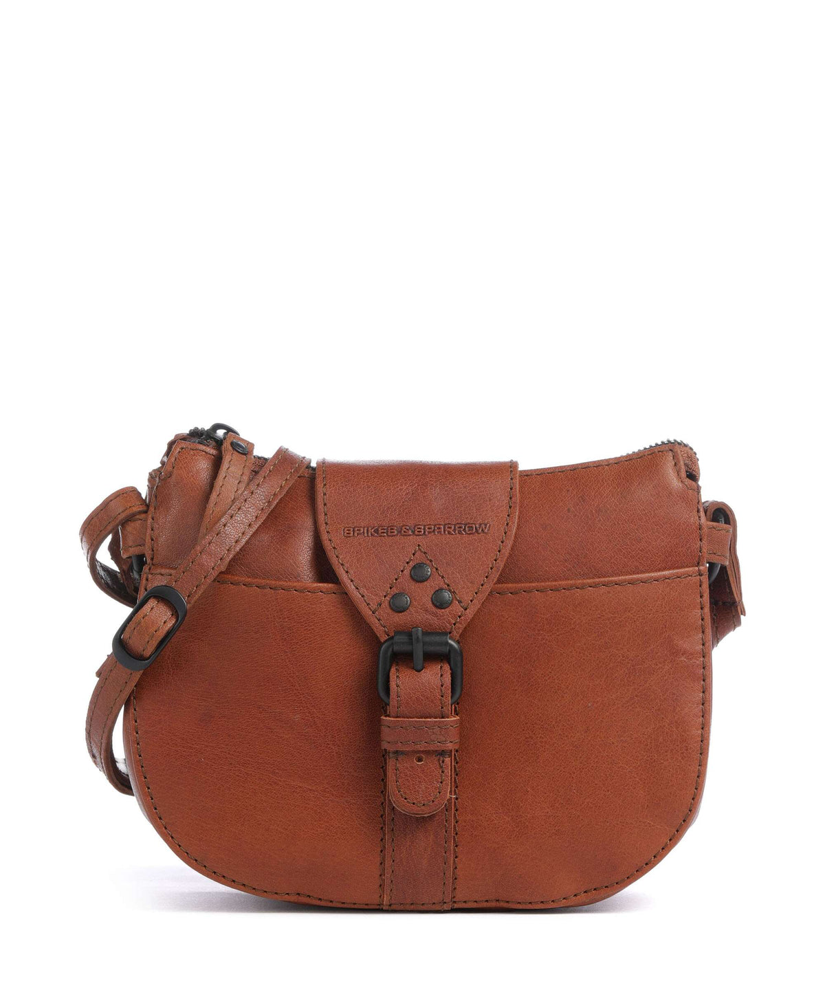 Bronco Krystina 16 CM Axelremsväska #Färg_Rostbrun