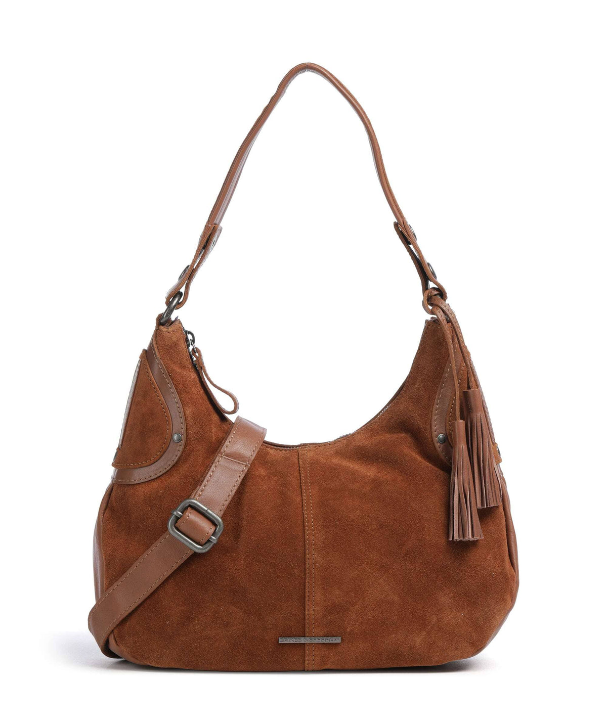 Suede Mix Anne-Lou Hoboväska #Färg_Rostbrun