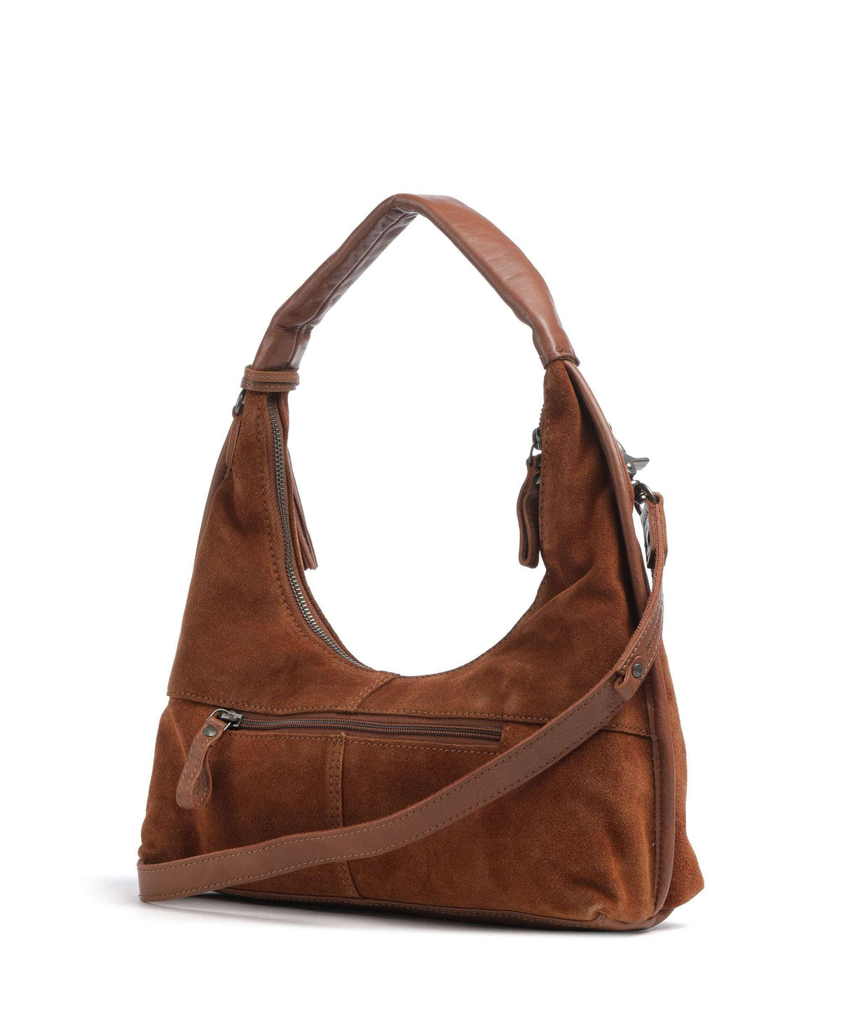 Spikes & Sparrow Suede Mix Gwyn Hoboväska