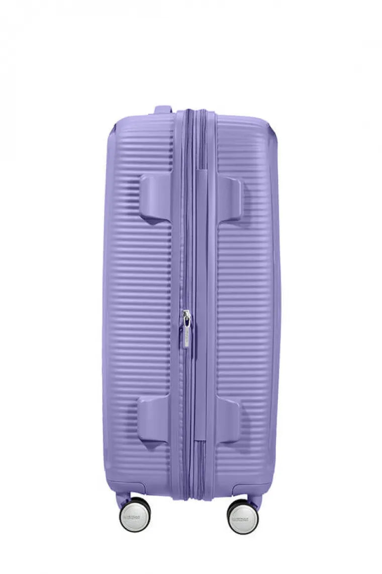 American Tourister - SoundBox 67cm - Resväska - Lila - M