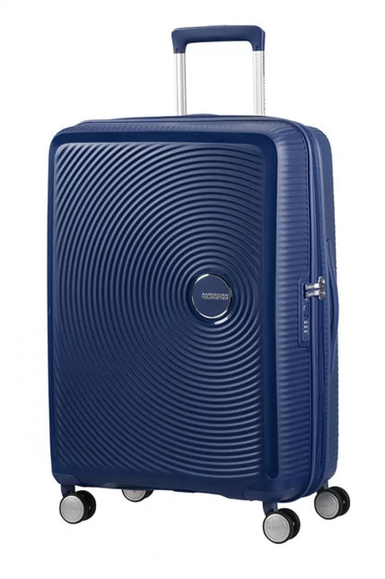American Tourister - SoundBox 67cm - Resväska - Blå - M