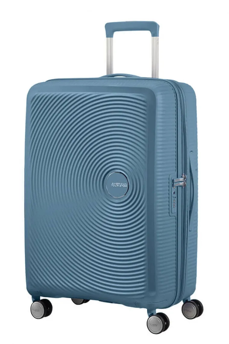 American Tourister - SoundBox 67cm - Resväska - Blå - M