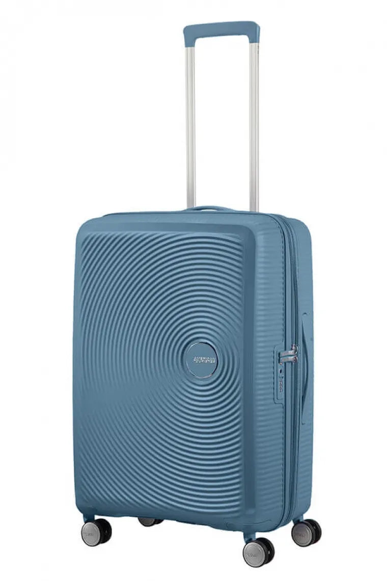 American Tourister - SoundBox 67cm - Resväska - Blå - M