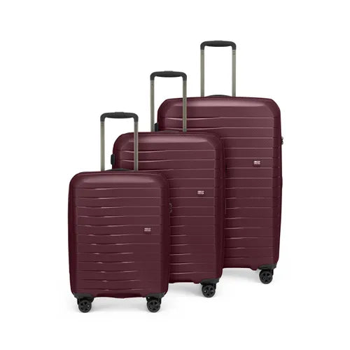 AZ18 SET Resväska #Färg_Burgundy