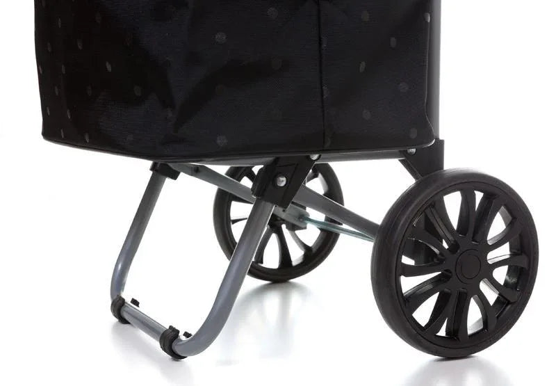 Cavalet DRAMATEN ERGO - 40 liter - Shoppingvagn med 2 hjul - M svart