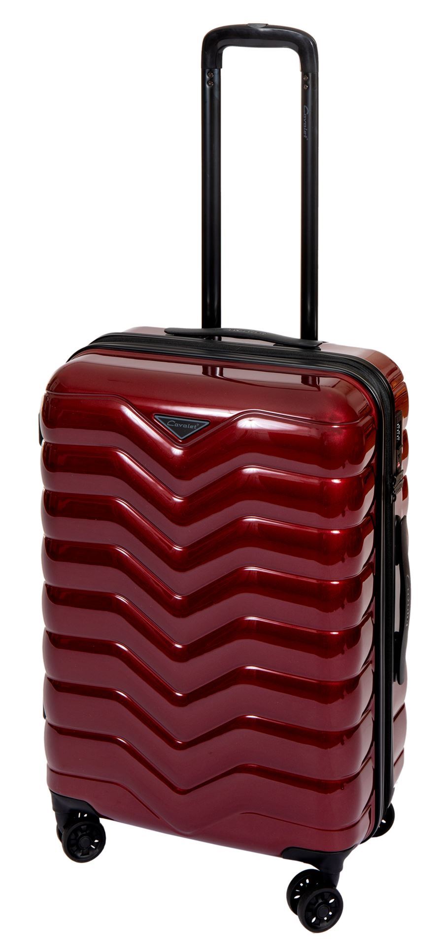 Cavalet SMYGEHUK Resväska - 66 cm - 4 Dubbelhjul - Burgundy - M