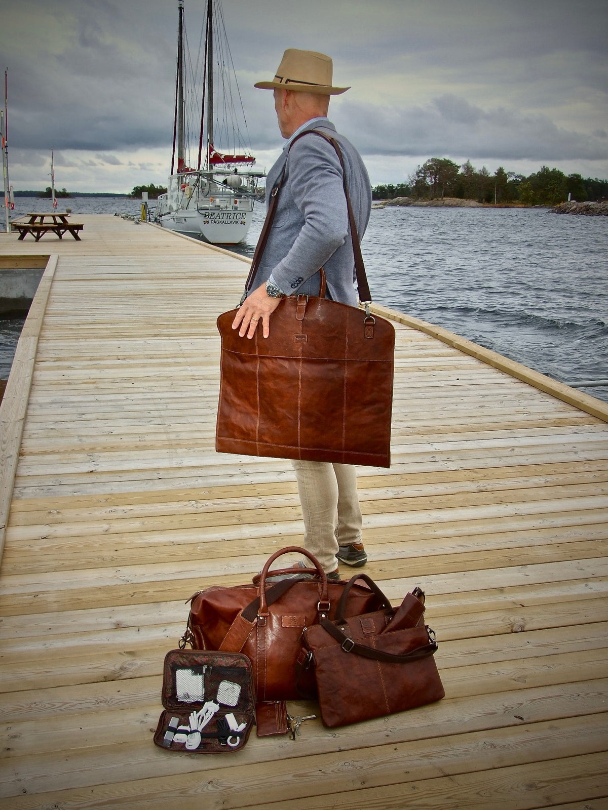 Baoobaoo - Slim bag 14 Laptopväska