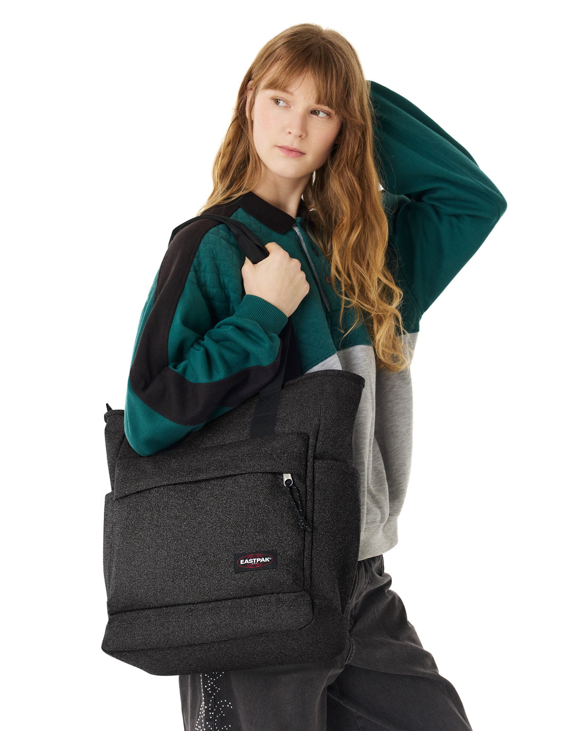 Eastpak - TOTE POCKET Toteväska #Färg_Spark_Black