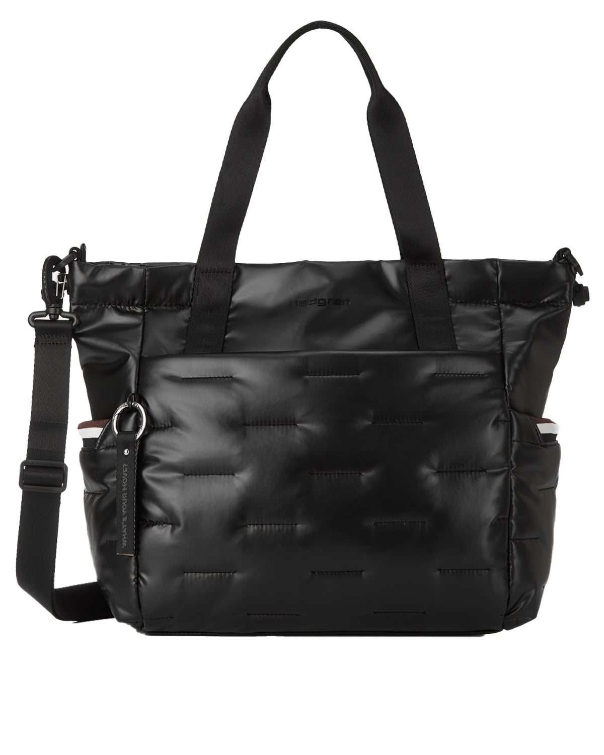 PUFFER Tote bag #Färg_Svart