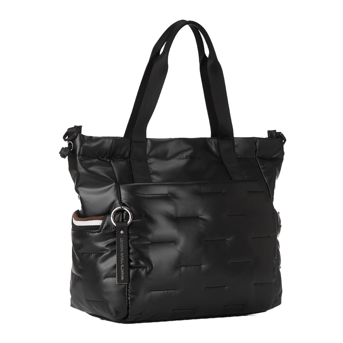 PUFFER Tote bag #Färg_Svart