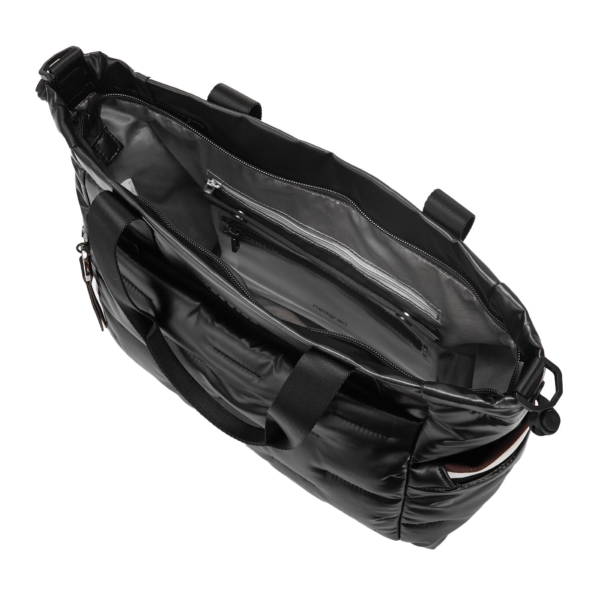 PUFFER Tote bag #Färg_Svart