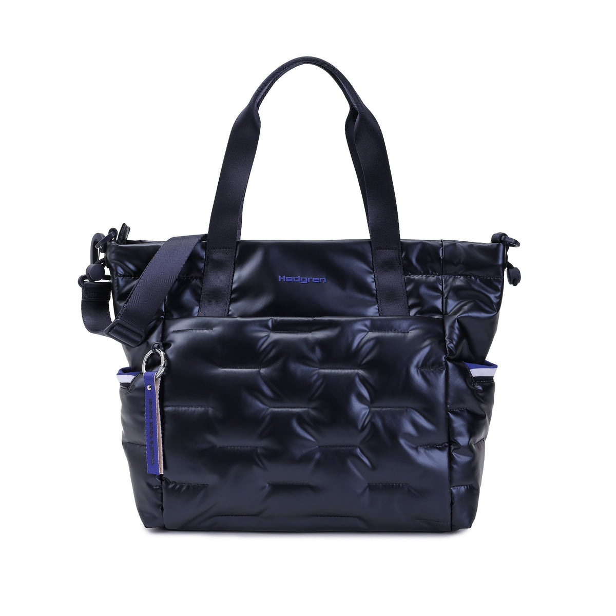 PUFFER Tote bag #Färg_mörkblå