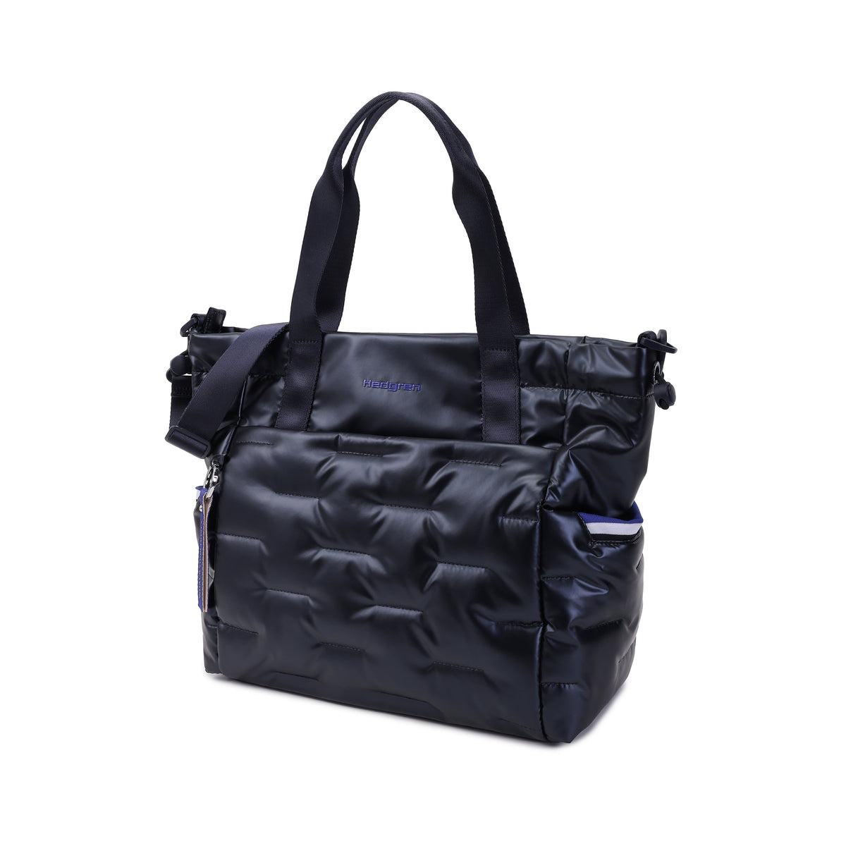 PUFFER Tote bag #Färg_mörkblå