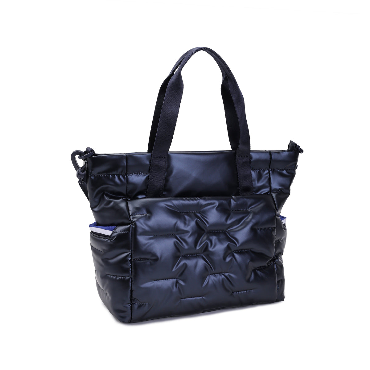 PUFFER Tote bag #Färg_mörkblå