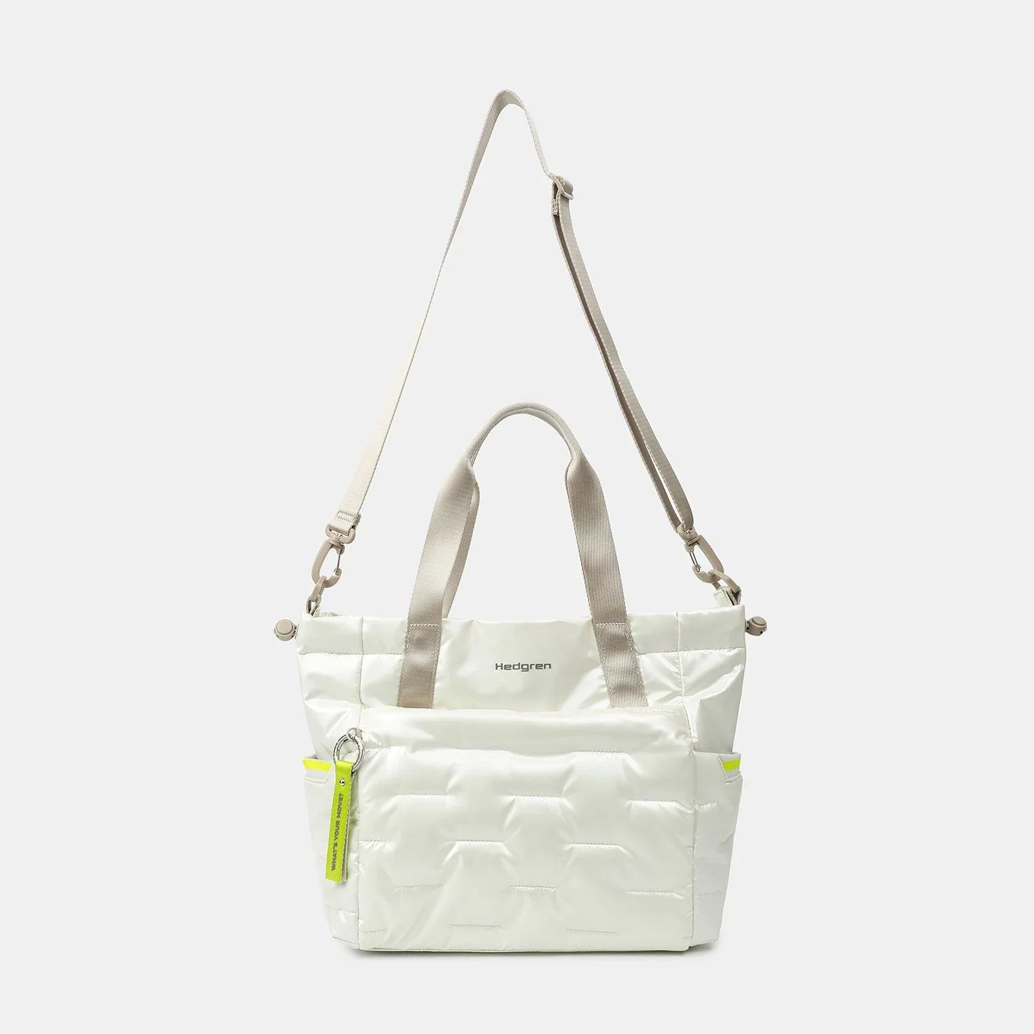 Hedgren PUFFER - Grå ljusgra; white