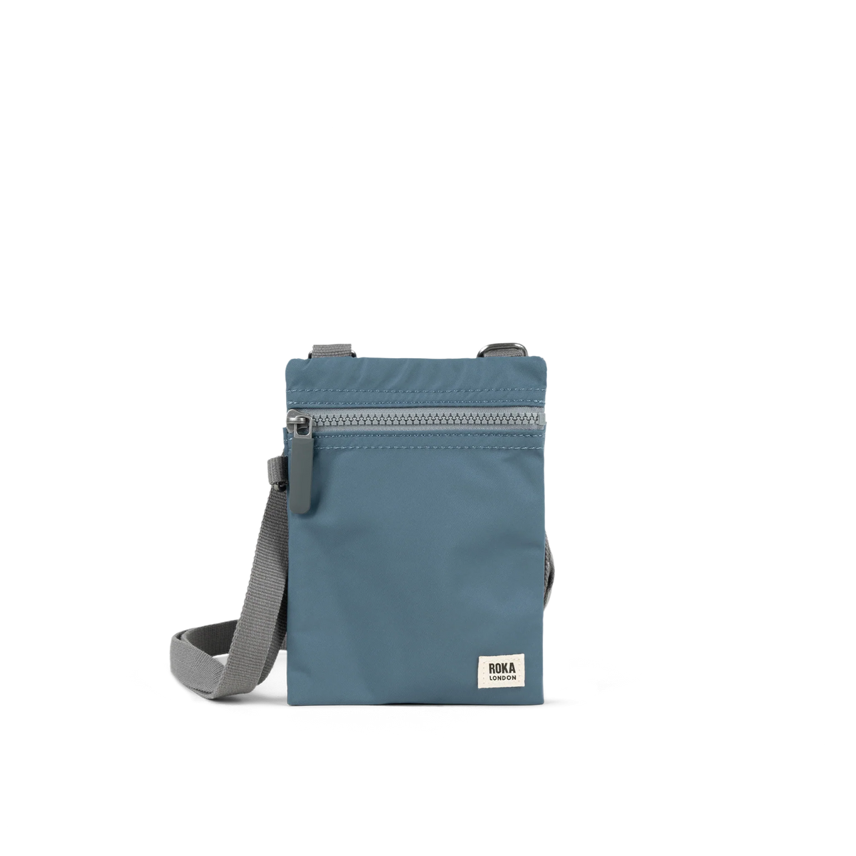 ROKA London - Chelsea XS slingväska med ficka #Färg_Airforce