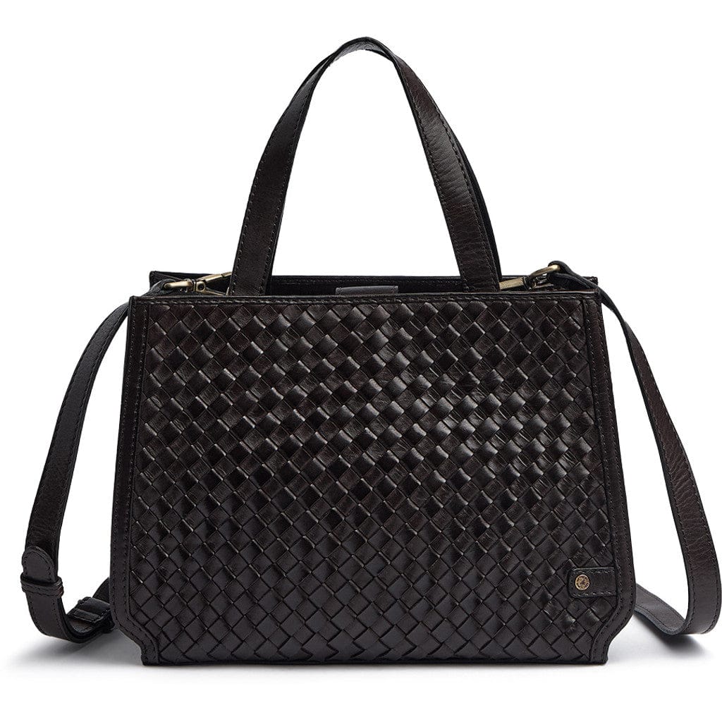 Sofya Handväska 20 CM #Färg_Mörkbrun