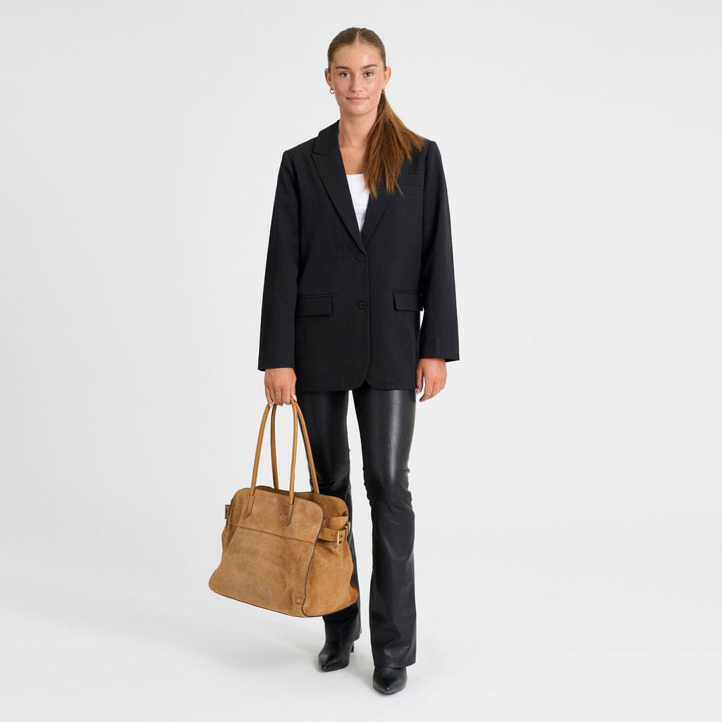 Madrid Shoppingväska 31 CM #Färg_Mörk tan