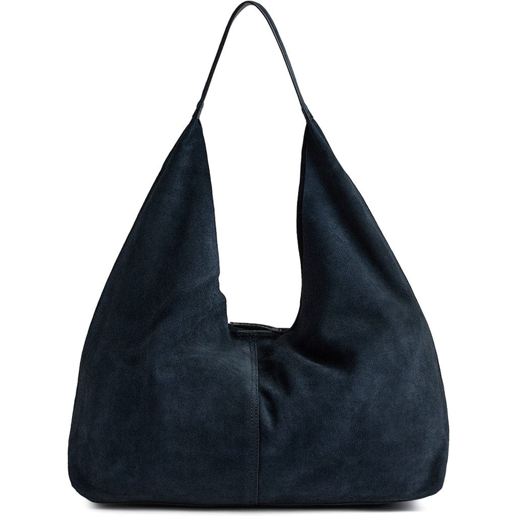 Shoppingväska i mocka 30 CM #Färg_Ocean