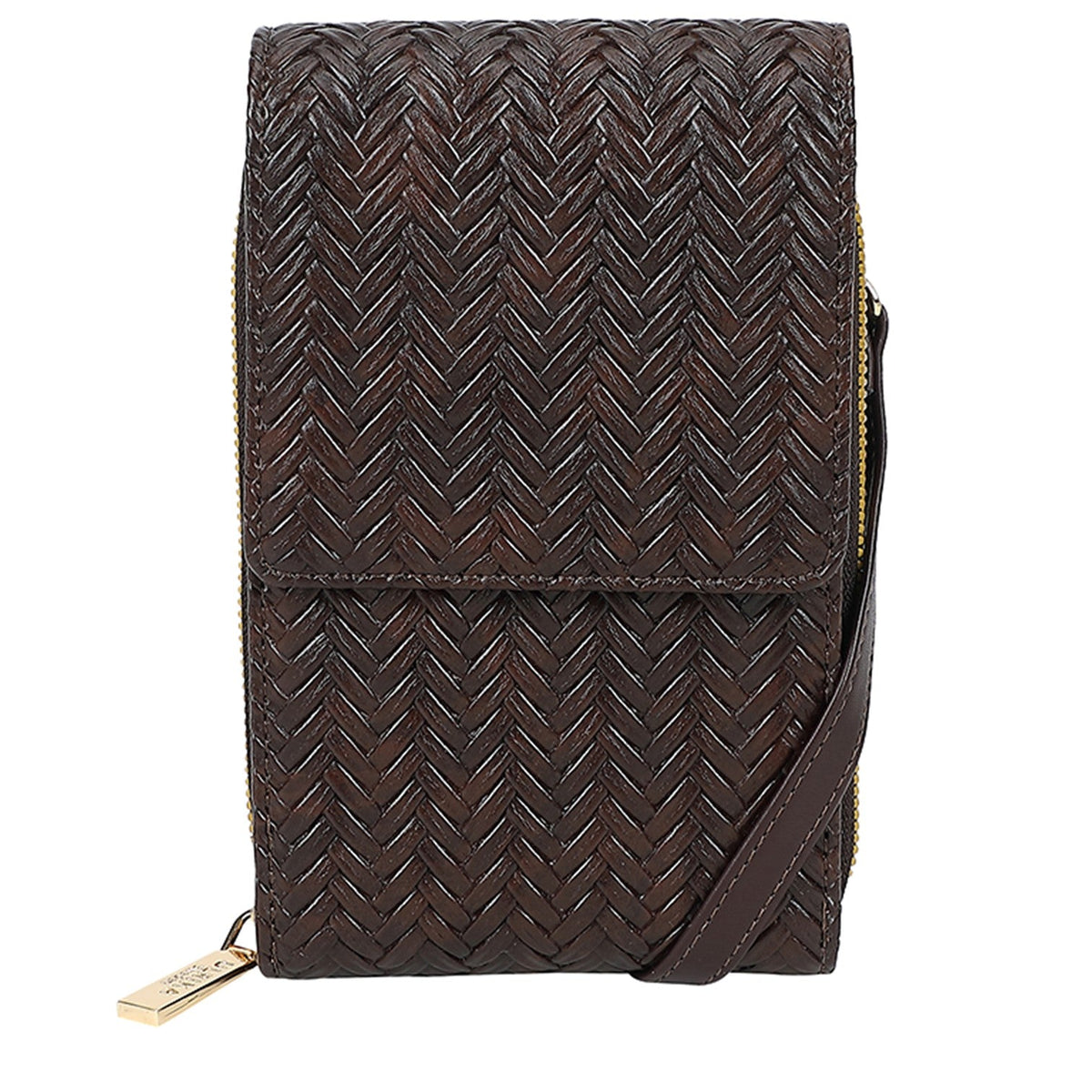 Braid4 Mobilväska #Färg_Brun