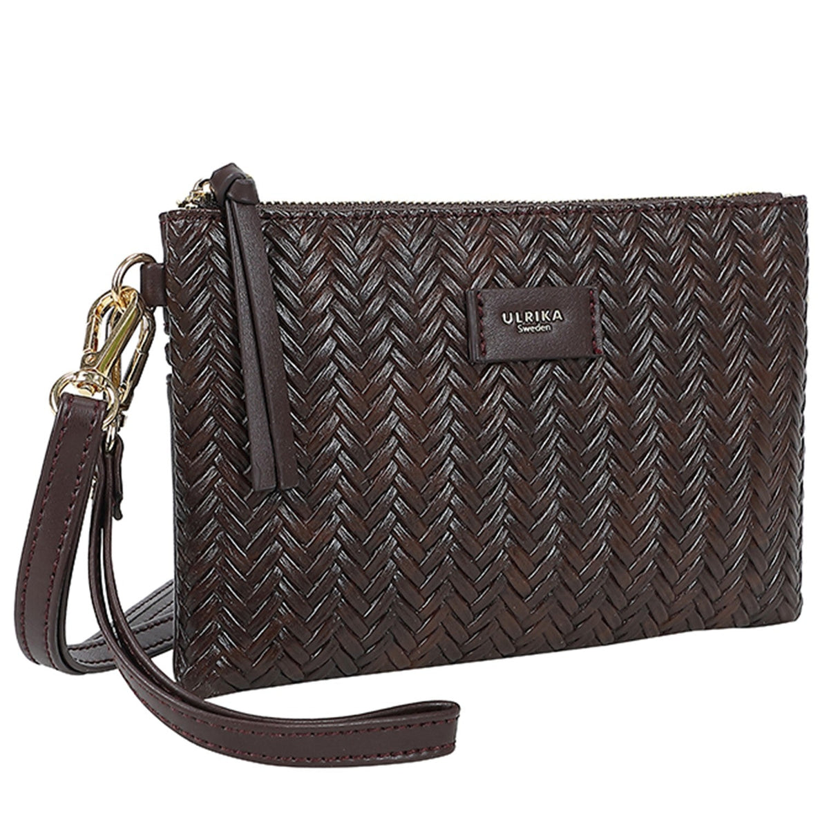 Braid4 Axelremsväska #Färg_Brun