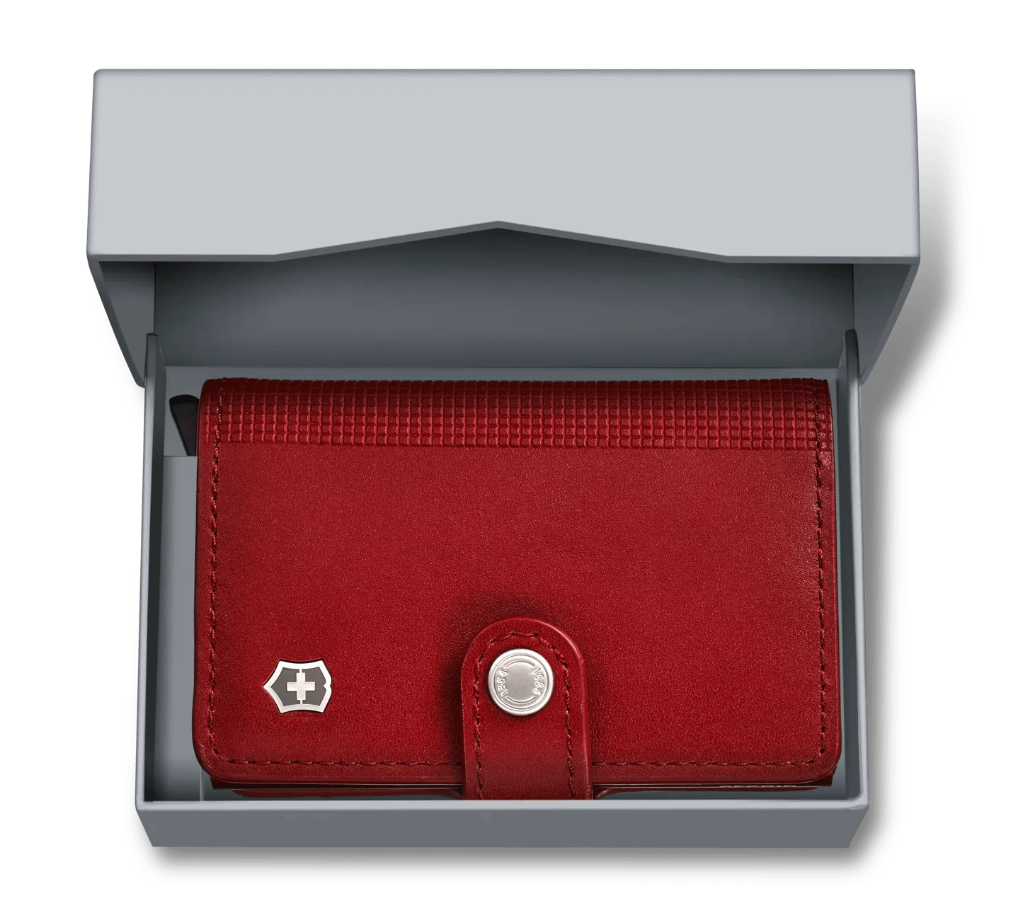Victorinox Altius Secrid Leather - Korthållare - Röd rod