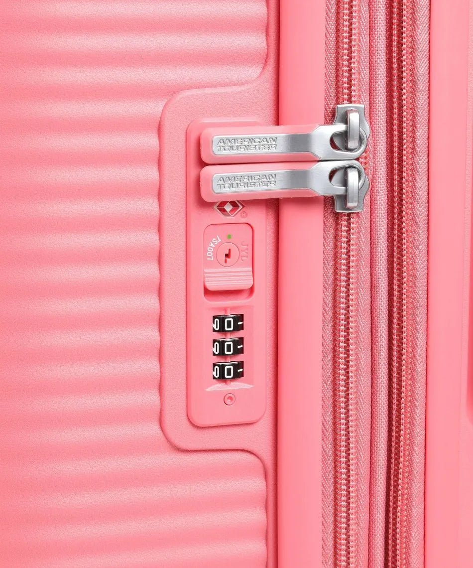 American Tourister - SoundBox 77cm - Resväska - Rosa - L