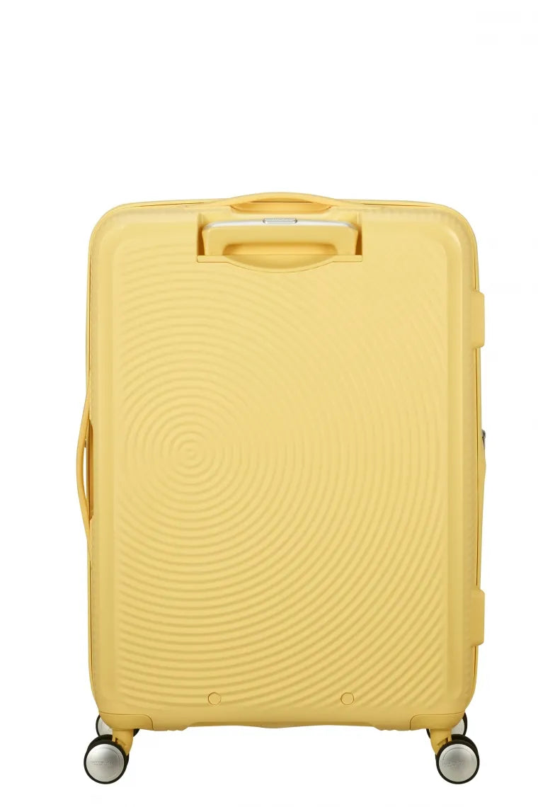 American Tourister - SoundBox 67cm - Resväska - Ljusgul - M