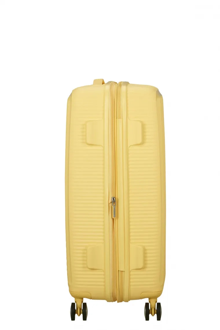 American Tourister - SoundBox 67cm - Resväska - Ljusgul - M