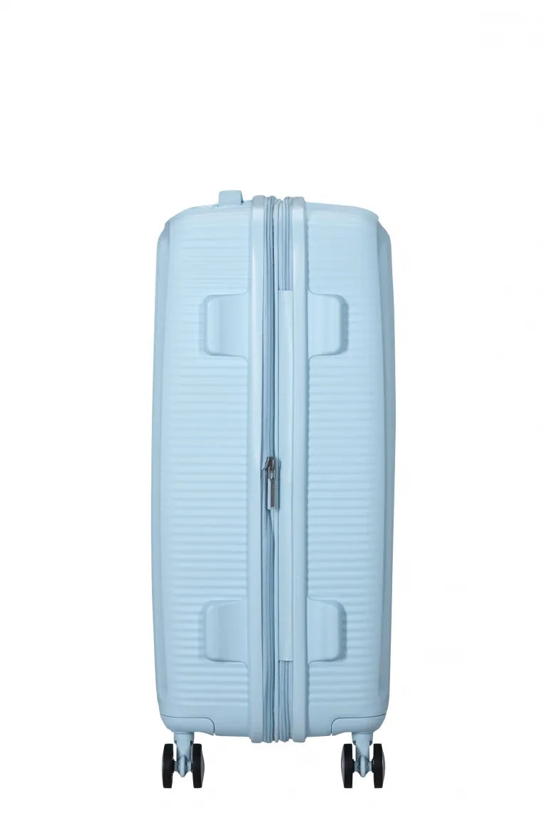 American Tourister - SoundBox 67cm - Resväska - Ljusblå - M