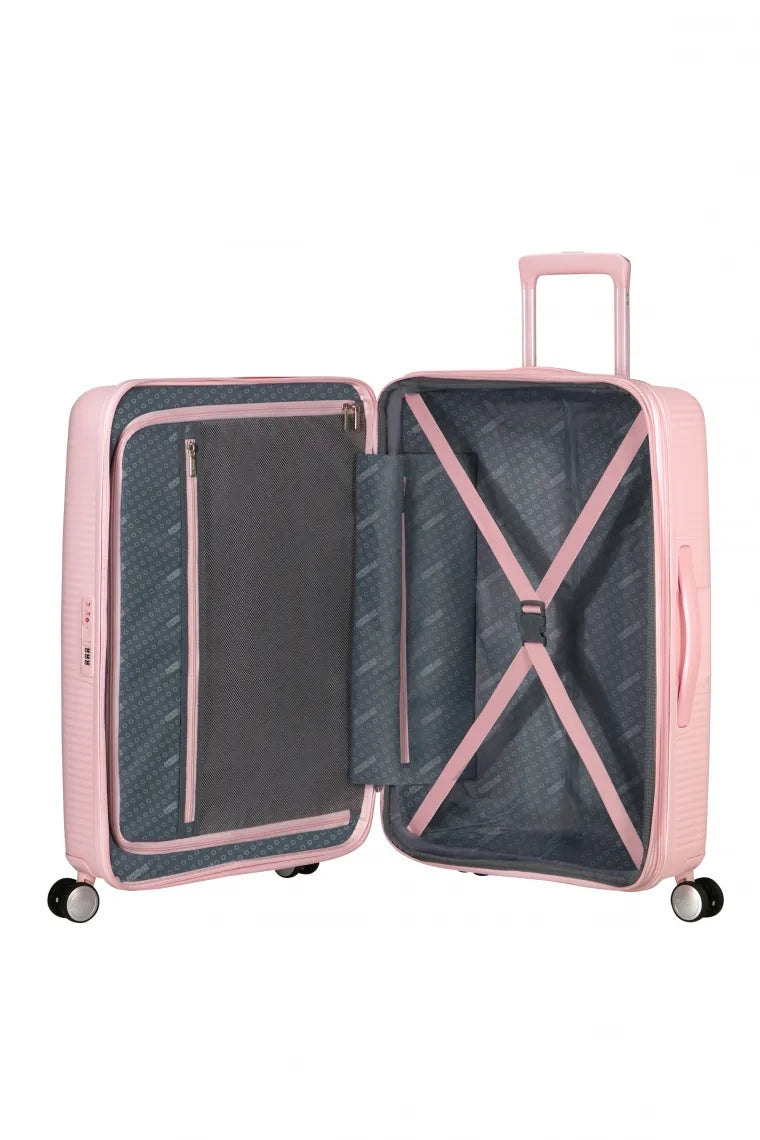 American Tourister - SoundBox 67cm - Resväska - Rosa - M