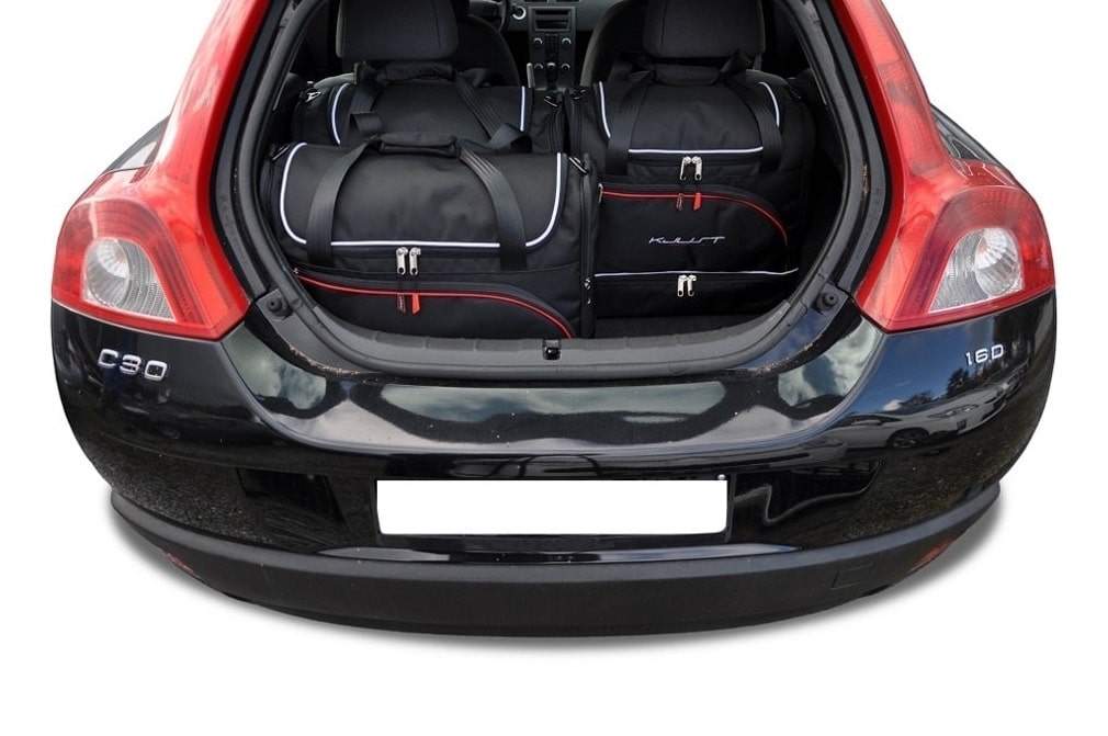 Volvo C30 2006-2012 4-väskor #färg_Svart