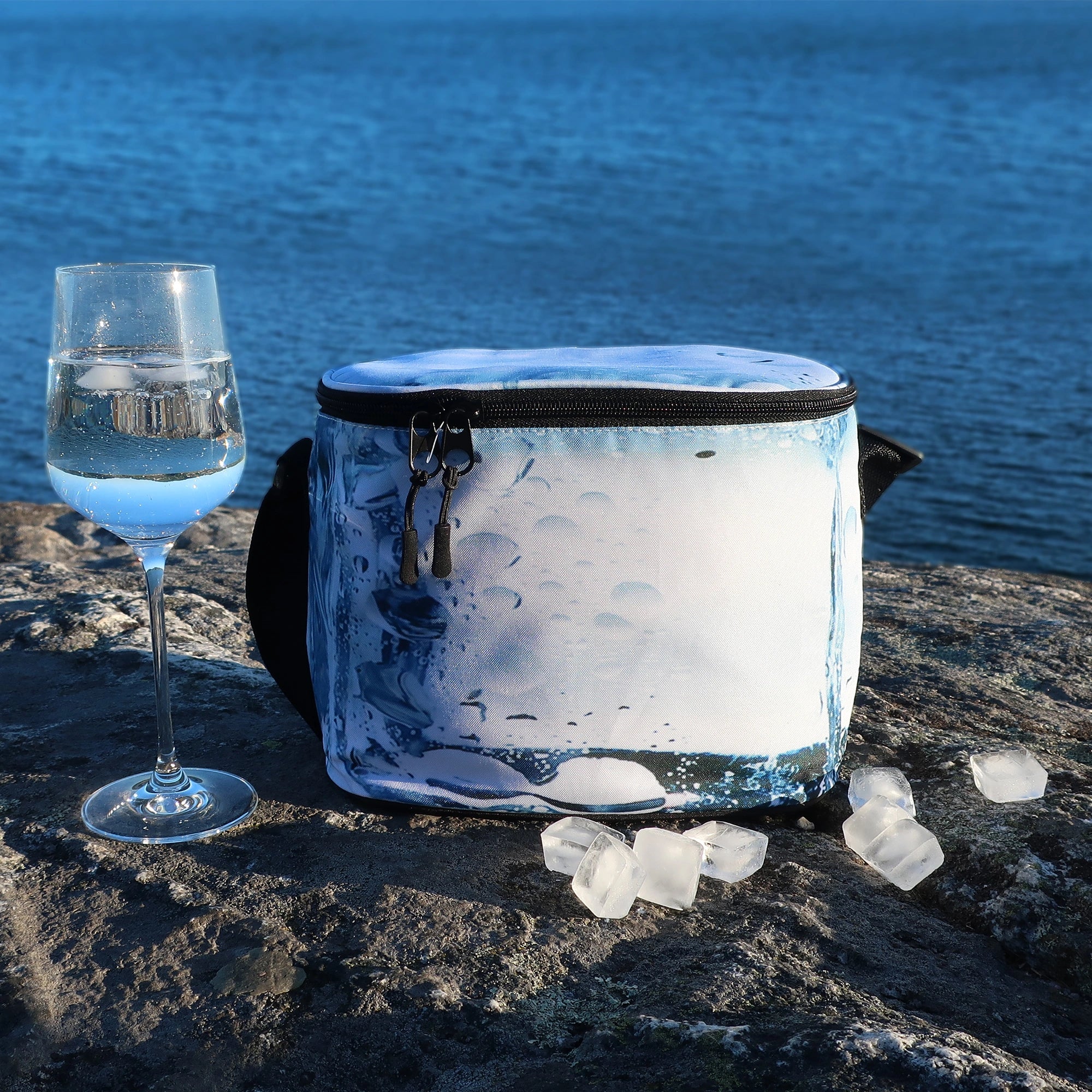 Black Hill - Ice cold - kylväska #Färg_Blå/blåmelange