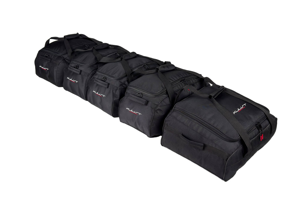 HAPRO TRIVOR 560 5-delars väskset för takbox #färg_Svart