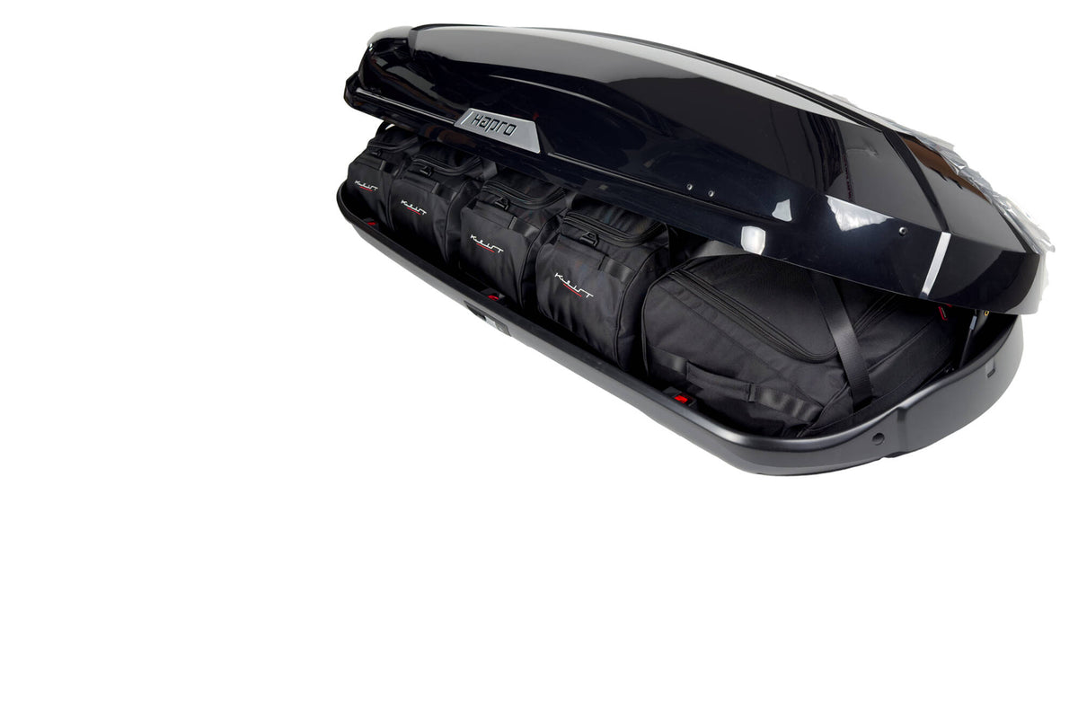 HAPRO TRIVOR 640 5-delars väskset för takbox #färg_Svart