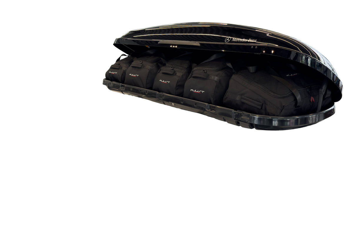 MERCEDES-BENZ A0008401200 450L 5-delars väskset för takbox #färg_Svart