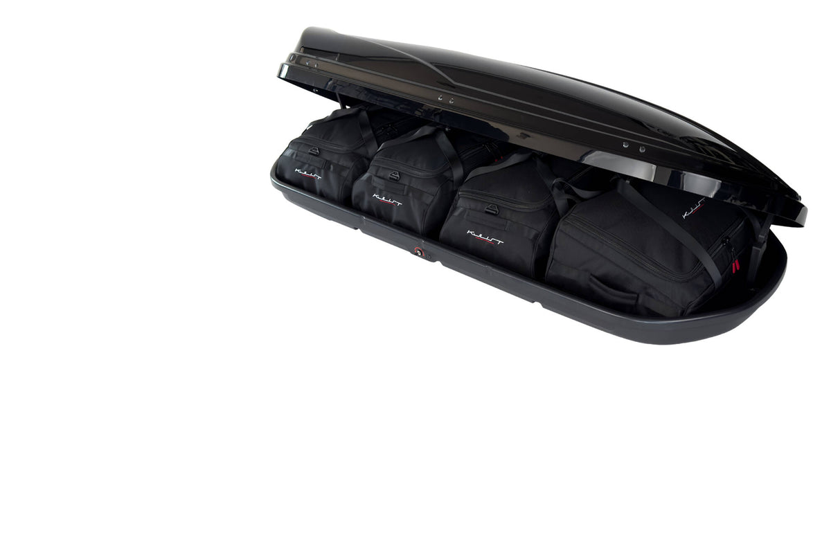 MODULA WEGO 500 4-delars väskset för takbox #färg_Svart