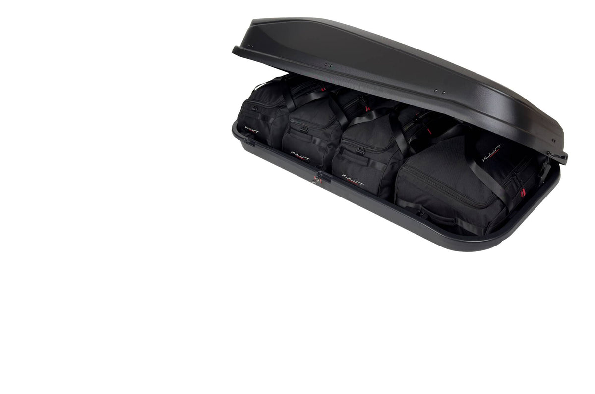 ALEO EASYLINE 430 4-delars väskset för takbox #färg_Svart