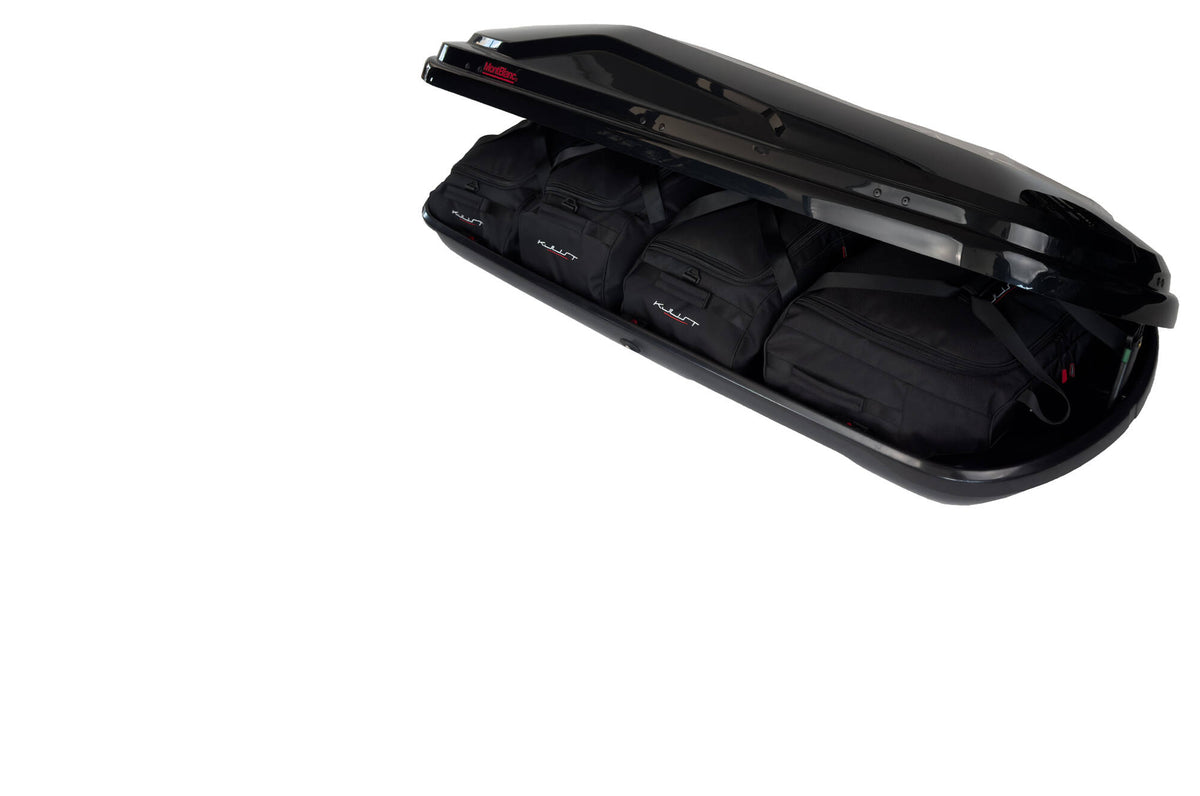 MONTBLANC ALTITUDE 350 4-delars väskset för takbox #färg_Svart