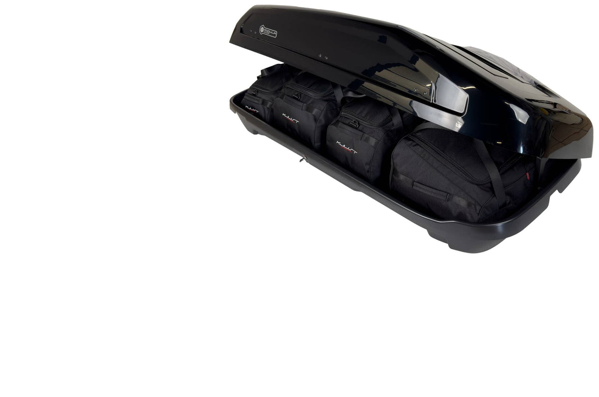 MODULA EVO 470 4-delars väskset för takbox #färg_Svart