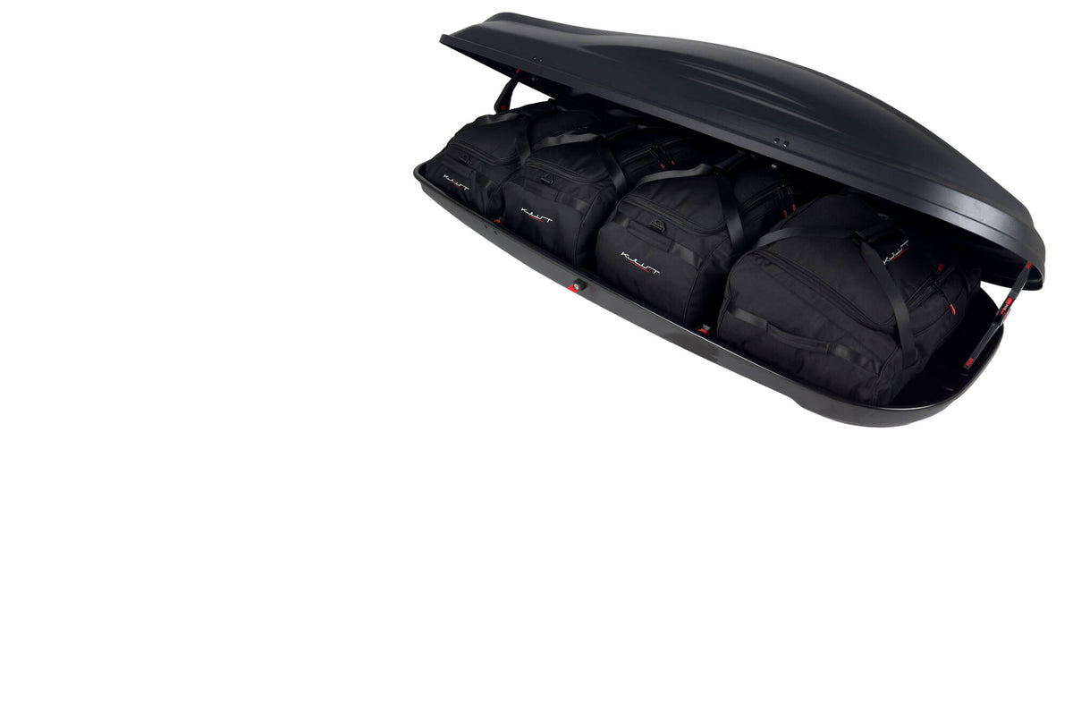 AROSO MÜNCHEN 580 4-delars väskset för takbox #färg_Svart