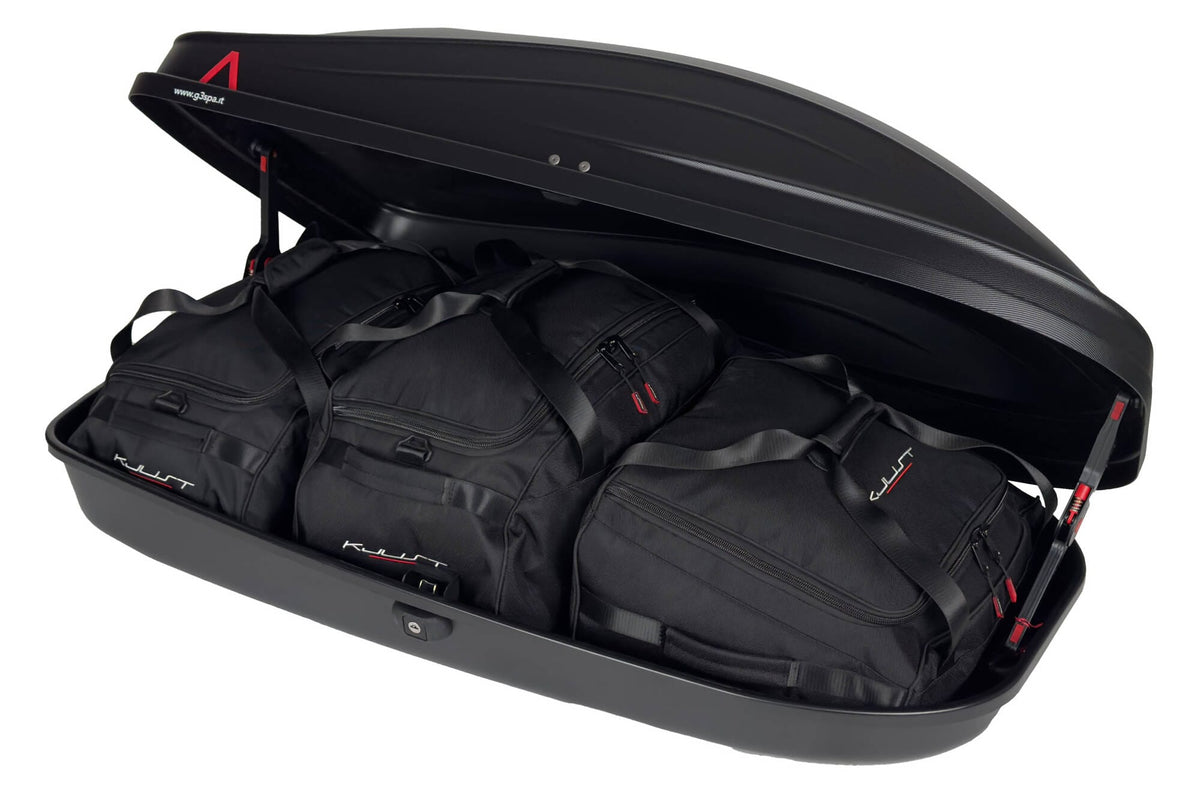 G3 SPARK 320 3-delars väskset för takbox #färg_Svart